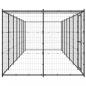 Preview: Outdoor-Hundezwinger mit Überdachung Stahl 16,94 m²