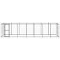 Preview: Outdoor-Hundezwinger mit Überdachung Stahl 16,94 m²
