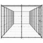 Preview: Outdoor-Hundezwinger mit Überdachung Stahl 21,78 m²