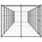Preview: Outdoor-Hundezwinger mit Überdachung Stahl 26,62 m²