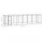 Preview: Outdoor-Hundezwinger Stahl 16,94 m²
