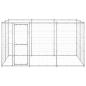 Preview: Outdoor-Hundezwinger Verzinkter Stahl 7,26 m²