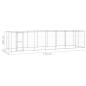 Preview: Outdoor-Hundezwinger Verzinkter Stahl 16,94 m²