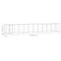 Preview: Outdoor-Hundezwinger Verzinkter Stahl 26,62 m²