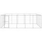 Preview: Outdoor-Hundezwinger Verzinkter Stahl 24,2 m²