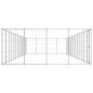 Preview: Outdoor-Hundezwinger Verzinkter Stahl 53,24 m²