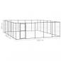 Preview: Outdoor-Hundezwinger Stahl 36,3 m²