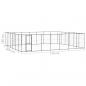Preview: Outdoor-Hundezwinger Stahl 50,82 m²