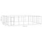 Preview: Outdoor-Hundezwinger Verzinkter Stahl 50,82 m²
