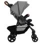 Preview: 3-in-1 Kinderwagen Hellgrau Stahl 