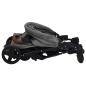 Preview: 3-in-1 Kinderwagen Hellgrau Stahl 