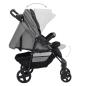 Preview: 3-in-1 Kinderwagen Hellgrau Stahl 