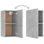 Preview: 4-tlg. TV-Schrank-Set Betongrau Holzwerkstoff