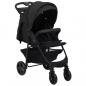 Preview: 2-in-1 Kinderwagen Anthrazit Stahl