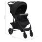 Preview: 3-in-1 Kinderwagen Anthrazit Stahl 