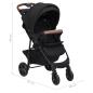 Preview: 3-in-1 Kinderwagen Anthrazit Stahl 