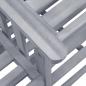 Preview: Gartenstühle mit Teetisch 159x61x92 cm Massivholz Akazie
