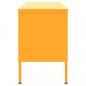 Preview: TV-Schrank Senfgelb 105x35x50 cm Stahl    