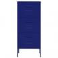 Preview: Lagerschrank Marineblau 42,5x35x101,5 cm Stahl