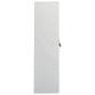 Preview: Kleiderschrank Hellgrau 80x50x180 cm Stahl