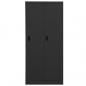 Preview: Kleiderschrank Anthrazit 80x50x180 cm Stahl