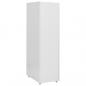 Preview: Aktenschrank mit Rollen Grau 28x41x109 cm Metall