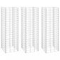Preview: Gabionen-Hochbeete 3 Stk. 30x30x100 cm Eisen