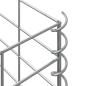 Preview: Gabionen-Hochbeete 3 Stk. 30x30x150 cm Eisen