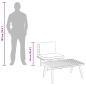 Preview: 2-tlg. Garten-Lounge-Set mit Kissen Massivholz Akazie