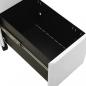Preview: Aktenschrank mit Rollen Hellgrau 30x45x59 cm Stahl