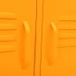 Preview: TV-Schrank Senfgelb 105x35x50 cm Stahl    