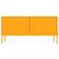 Preview: TV-Schrank Senfgelb 105x35x50 cm Stahl    