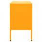 Preview: TV-Schrank Senfgelb 105x35x50 cm Stahl    