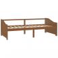 Preview: Tagesbett 3-Sitzer Honigbraun Massivholz Kiefer 90x200 cm