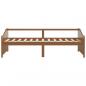 Preview: Tagesbett 3-Sitzer Honigbraun Massivholz Kiefer 90x200 cm