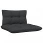 Preview: 2-Sitzer-Gartensofa mit Kissen Grau Massivholz Kiefer