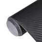 Preview: Autofolien 2 Stk. 3D Schwarz 100x150 cm