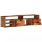 Preview: TV-Schrank 140x30x35 cm Massivholz Akazie