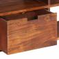 Preview: TV-Schrank 140x30x35 cm Massivholz Akazie