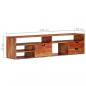 Preview: TV-Schrank 140x30x35 cm Massivholz Akazie