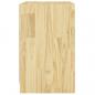 Preview: Nachtschrank 40x31x50 cm Massivholz Kiefer