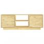 Preview: TV-Schrank 110x30x40 cm Massivholz Kiefer