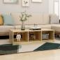 Preview: Couchtisch 110x50x34 cm Massivholz Kiefer