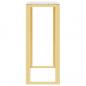 Preview: Konsolentisch Golden 70x30x70 cm Edelstahl und Glas