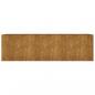Preview: Hochbeet 280x80x80 cm Cortenstahl