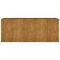 Preview: Hochbeet 200x80x80 cm Cortenstahl