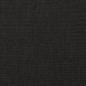 Preview: Hocker mit Holzbeinen Schwarz Stoff