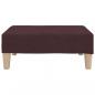 Preview: Fußhocker Lila 78x56x32 cm Stoff