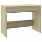 Preview: Schreibtisch Sonoma-Eiche 101x50x76,5 cm Holzwerkstoff