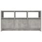 Preview: TV-Schrank Betongrau 102x37,5x52,5 cm Holzwerkstoff